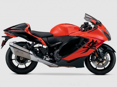 2021-2025 Suzuki GSXR 1300&nbsp;Hayabusa Motorcycle Fairings - Orange Matte Black Canada