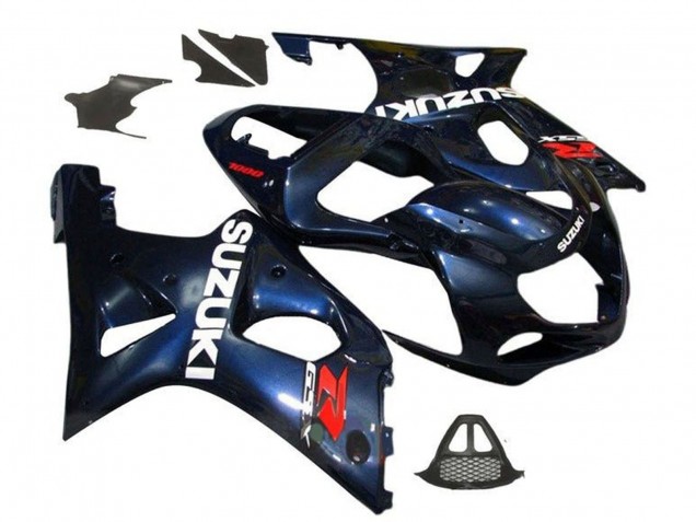 2000-2002 Suzuki GSXR1000 Motorcycle Fairings - Dark Blue Canada