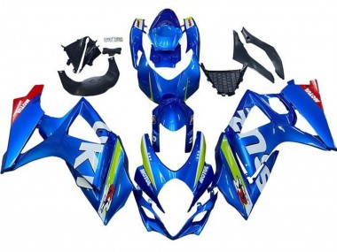 2005-2006 Suzuki GSXR 1000 Motorcycle Fairing - Blue Green White Red Canada