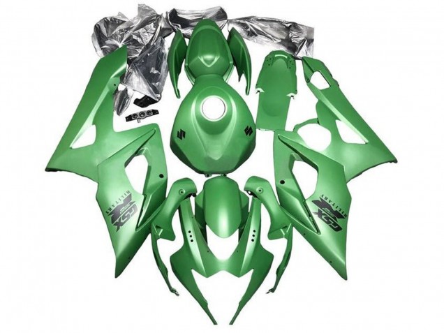 2005-2006 Suzuki GSXR 1000 Motorcycle Fairings - Matte Green Canada
