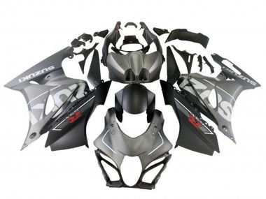 2017-2024 Suzuki GSXR1000 Motorcycle Fairings - Matte Silver Matte Black Canada
