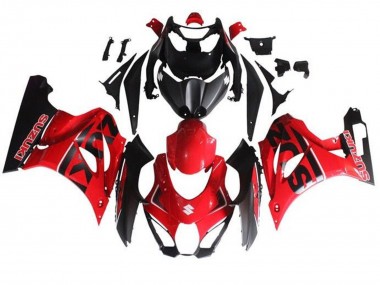 2017-2024 Suzuki GSXR1000 Motorcycle Fairing - Red Black Canada