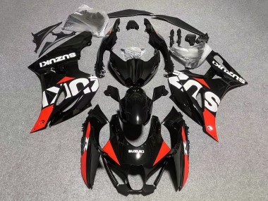 2017-2024 Suzuki GSXR1000 Motorcycle Fairings - Black Red White Canada