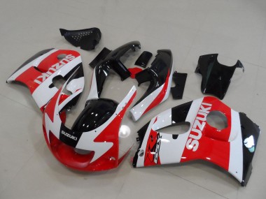 1996-2000 Suzuki GSXR 600 / GSXR 750 Motorcycle Fairings - Red White Black Canada