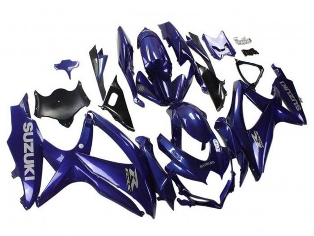 2008-2010 Suzuki GSXR 600 / GSXR 750 Motorcycle Fairings - Purple Grey Canada