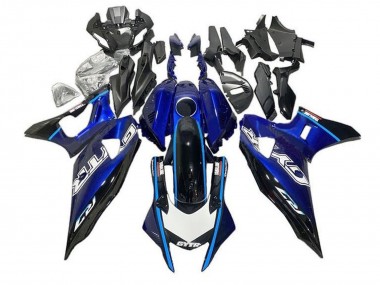 2021-2024 Yamaha YZF R7 Motorcycle Fairings - Blue Black Light Blue Canada