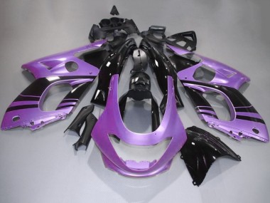 1996-2007 Yamaha YZF600R Thundercat Motorcycle Fairings - Purple Glossy Black Canada