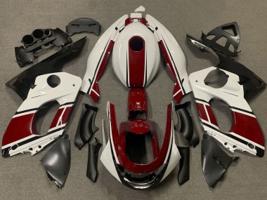1996-2007 Yamaha YZF600R Thundercat Motorcycle Fairings - White Dark Red Canada