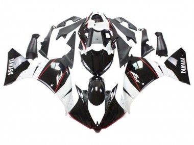 2009-2011 Yamaha YZF 1000 R1 Motorcycle Fairings - White Black Red Stripe Canada
