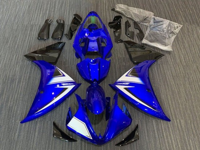 2009-2011 Yamaha YZF 1000 R1 Motorcycle Fairings - Blue White Black Canada