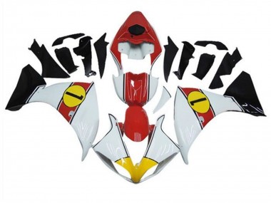 2009-2011 Yamaha YZF 1000 R1 Motorcycle Fairings - White Red Yellow Black Canada