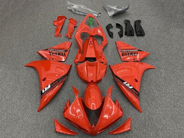 2012-2014 Yamaha YZF 1000 R1 Motorcycle Fairings - Red Black Canada