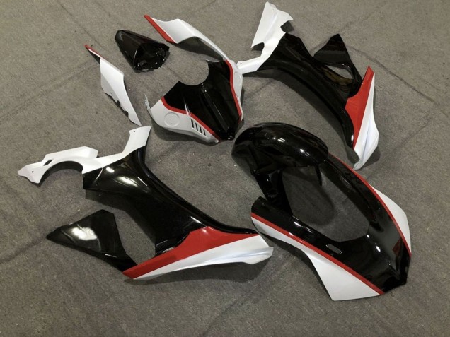 2015-2019 Yamaha YZF 1000 R1 Motorcycle Fairings - White Glossy Black Red Canada
