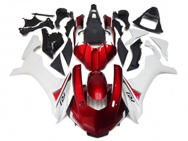 2015-2019 Yamaha YZF 1000 R1 Motorcycle Fairings - White Red Black Canada