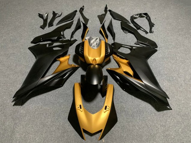 2020-2025 Yamaha YZF 1000 R1 Motorcycle Fairings - Gold Matte Black Canada