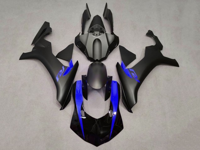 2020-2025 Yamaha YZF 1000 R1 Motorcycle Fairings - Matte Black Blue Canada