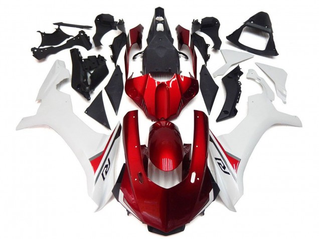 2020-2025 Yamaha YZF 1000 R1 Motorcycle Fairings - White Red Black Canada
