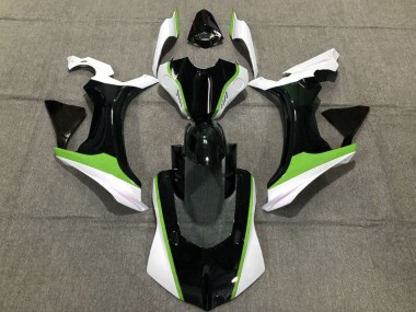 2020-2025 Yamaha YZF 1000 R1 Motorcycle Fairings - White Green Glossy Black Canada