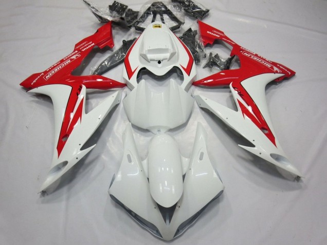 2004-2006 Yamaha YZF 1000 R1 Motorcycle Fairings - White Red Canada