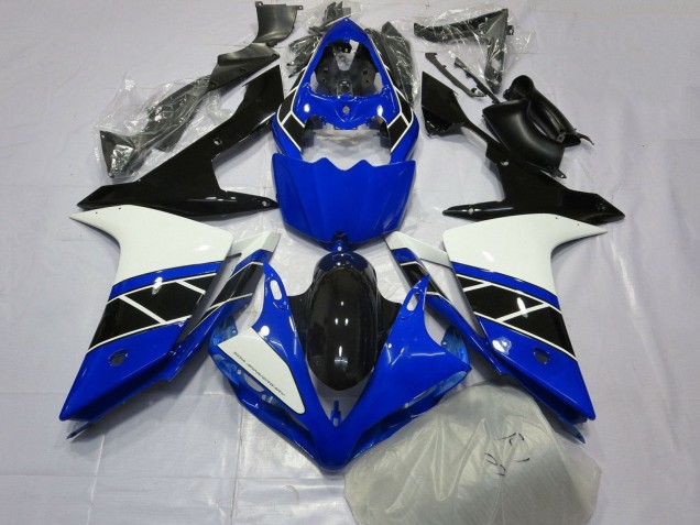 2007-2008 Yamaha YZF 1000 R1 Bike Fairings - Blue White Black Canada