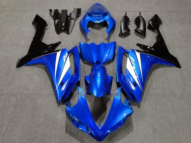 2007-2008 Yamaha YZF 1000 R1 Motorcycle Fairing - Blue White Black Canada