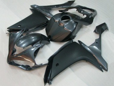 2007-2008 Yamaha YZF 1000 R1 Motorcycle Fairing - Dark Silver Matte Black Canada