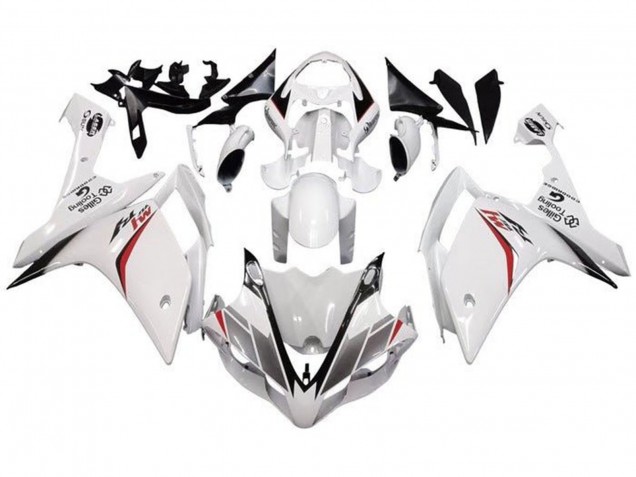2007-2008 Yamaha YZF 1000 R1 Motorcycle Fairing - White Red Black Stripe Canada