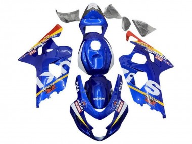 2004-2005 Suzuki GSXR 600 / GSXR 750 Motorcycle Fairings - Blue White Yellow Red Canada