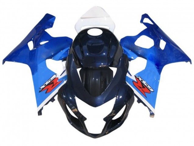 2004-2005 Suzuki GSXR 600 / GSXR 750 Motorcycle Fairings - White Blue Red Canada
