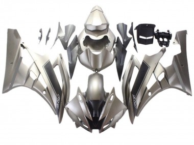 2006-2007 Yamaha YZF R6 Motorcycle Fairings - Silver Grey Canada