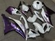 2008-2016 Yamaha YZF R6 Motorcycle Fairing - White Purple Canada