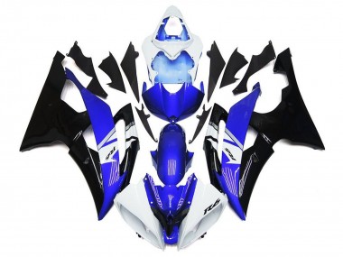 2008-2016 Yamaha YZF R6 Motorcycle Fairings - White Blue Black Canada