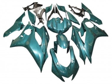 2017-2023 Yamaha YZF R6 Motorcycle Fairings - Metallic Teal Green Canada