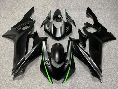 2017-2023 Yamaha YZF R6 Motorcycle Fairings - Matte Black Green Canada