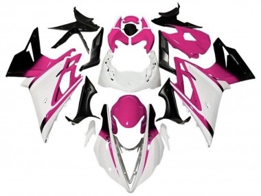 2013-2016 Triumph Daytona 675 Triple Motorcycle Fairings - White Pink Glossy Black Canada