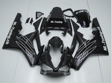 2006-2008 Triumph Daytona 675 Triple Motorcycle Fairing Kits - Glossy Black Canada
