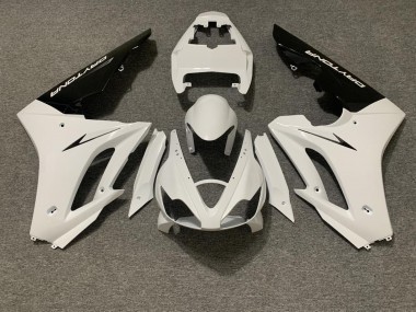 2006-2008 Triumph Daytona 675 Triple Motorcycle Fairing - White Glossy Black Canada