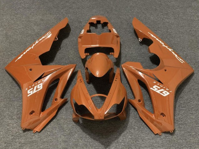2006-2008 Triumph Daytona 675 Triple Motorcycle Fairings - Orange Canada