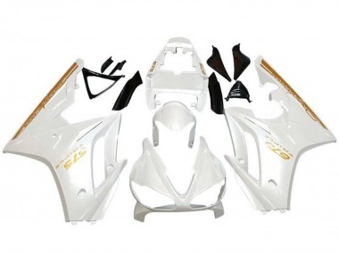 2009-2012 Triumph Daytona 675 Triple Motorcycle Fairings - White Gold Canada
