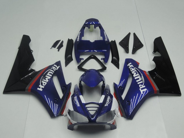 2009-2012 Triumph Daytona 675 Triple Motorcycle Fairings - Blue Red Glossy Black Canada