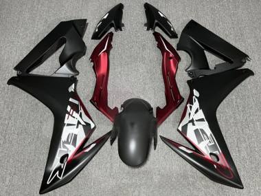 2014-2016 Honda CBR650F Motorcycle Fairings - Matte Black Red Canada