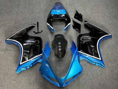 2003-2013 Suzuki SV650 Motorcycle Fairings - Glossy Blue Black Canada