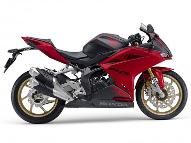 2017-2022 Honda CBR250RR Motorcycle Fairings - Red Matte Black Canada