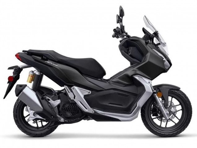 2018-2021 Honda ADV150 Motorcycle Fairings - Silver Matte Black Canada