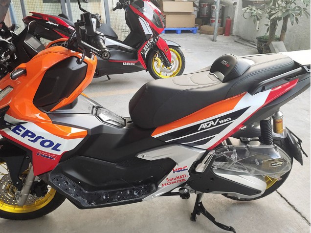 2022-2024 Honda ADV160 Motorcycle Fairings - Orange White Red Blue Repsol Red Bull Canada