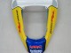 2005-2006 Honda CBR600RR Motorcycle Fairings - Blue White Yellow Rothmans Canada