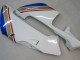 2005-2006 Honda CBR600RR Motorcycle Fairings - Blue White Yellow Rothmans Canada