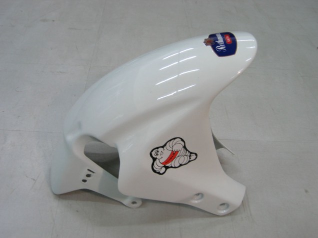 2005-2006 Honda CBR600RR Motorcycle Fairings - Blue White Yellow Rothmans Canada