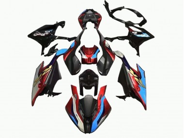 2019-2022 BMW S1000RR Motorcycle Fairing - Black Blue Red Gold Canada