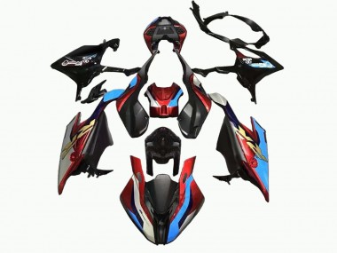 2019-2022 BMW S1000RR Motorcycle Fairing - Black Blue Red Gold Canada